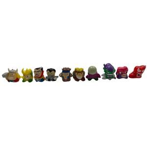 Zag Toys Nog’Nz Marvel Figure Lot Thor Loki Punisher Gambit Carnage Mysterio 10